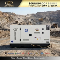 Groupe électrogène diesel industriel triphasé AC KVA KW avec ATS, silencieux et sous canopy, 50KVA, pour alimentation de secours en usine