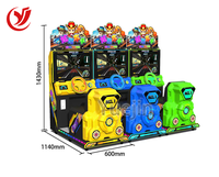 Machine de jeu d'arcade vidéo de simulateur de conduite de course pour enfants de conducteur de voiture cool à jetons Yuejin