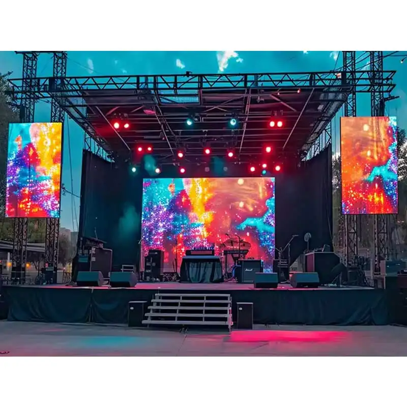 4m X 3m Stage Events P2 P3 P2.6 P2.9 P3.91 LED Display 500mmx500mm LED Panel Backdrop Indoor Outdoor LED Screen