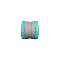 Tuyau PE d'air frais gris clair PP DN75 DN90 DN110 DN160 DN200 avec connexion directe de diamètre égal