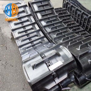 ตีนตะขาบยางรถเก็บเกี่ยวขนาดเล็ก<span class=keywords><strong>230x72x43</strong></span>ทนทานต่อการสึกหรอ - Product Image 3