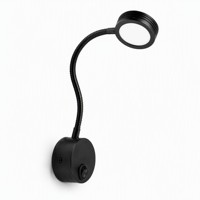 Lumière de tête de lit LED flexible DAMAVO 12V/24V, montage mural, commande tactile, port USB, garantie 1 an, éclairage intérieur pour camping-car