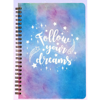 Kit de journal DIY pour filles, ensemble de papeterie coloré avec carnet à spirale, stylos, autocollants, ruban washi et accessoires