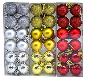 Palle splendenti natale/albero di Natale ornamenti arazzi buon natale festa e decorazioni natalizie di qualità decorazioni natalizie - Product Image 1