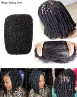 Extensions de Cheveux Humains Vierges Bouclés Crépus Afro de Haute Qualité 100% Non Traités et Bruts, Cuticules Alignées, en Vrac, Fournisseur de Dreadlocks