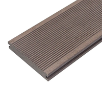 Plancher de terrasse en bois composite WPC extrudé anti-UV écologique Revêtement de sol extérieur durable
