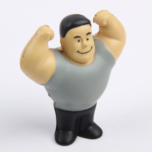 Balle anti-stress en mousse PU avec logo personnalisé, forme de personnages de super-héros, jouet anti-stress pour la promotion - Product Image 1