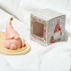 Kit de fabrication de bougies en cire de soja AIKUN pour Noël, avec figurine de nain à barbe, pour les entreprises - Product Image 3