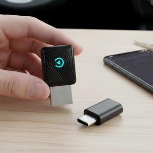 Adaptateur CarPlay sans fil CP025, connexion stable, brancher et jouer, design ultra-mini USB, pour <span class=keywords><strong>iOS</strong></span> 10+ et voitures à partir de 2016+ - Product Image 6