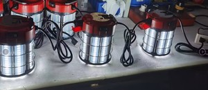 Éclairage de travail portable à 360 degrés, chantier de construction, éclairage temporaire, IP65 étanche, garantie 5 ans, lampes de travail LED 150W - Product Image 2