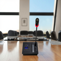 Microphone sans fil MT-6 H Hoe Télécommande 6 zones avec prise en charge Bluetooth USB/SD MP3/FM 1 micro et 1 auxiliaire