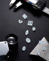 Diamant en vrac poli brillant CVD HPHT créé en laboratoire Madonna L-112, certifié IGI, couleur D, 1,3 mm, 0,01 carat, vente en gros
