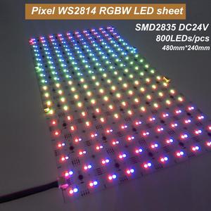 DC24V WS2814 RGBWフレキシブル<span class=keywords><strong>LED</strong></span>シートライトアドレス可能ピクセルIP20銅ボディ - Product Image 2