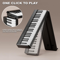 KERID Hot Selling Folding Piano 88 Key Music Instrument Electronic Organ Piano Electric Folding Piano Keyboard for Sale