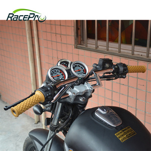Poignées de guidon universelles Vintage en caoutchouc, 7/8 pouces, 22mm, 1 pouce, 25mm, pièces de Style rétro, poignées de moto Cafe <span class=keywords><strong>Racer</strong></span> - Product Image 3