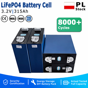 เซลล์แบตเตอรี่ LiFePO4ลิเธียมแบบปริซึมความต้านทานต่ำเกรด280Ah 315Ah DDP CE IEC 62619 3.2V - Product Image 1