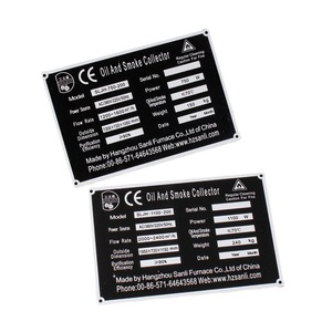 사용자 정의 내구성 인쇄 명판 레이저 금속 명판 태그 금속 에칭 라벨 - Product Image 3