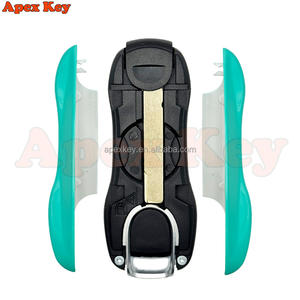 Étuis de clés de remplacement de haute qualité et élégants pour Porsche avec autocollants pour la création de cadres photo artistiques - Product Image 5