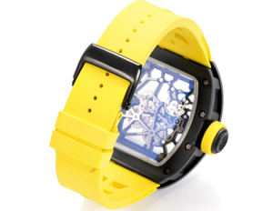 New Exquisite Skeleton Design Ceramic <b>Watch</b> <b>Rubber</b> Strap Mechanical <b>Watch</b> Men's Sports High End <b>Watch</b> - Product Image 4