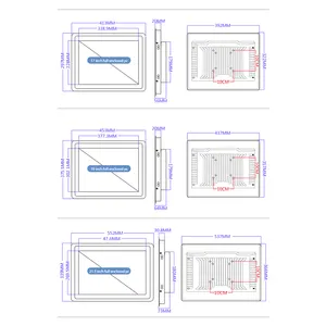 12.1 Inch Nhôm Win I3 I5 Máy Tính Mini <span class=keywords><strong>Tablet</strong></span> Pc Không Quạt Công Nghiệp Pc Màn Hình Cảm Ứng Tất Cả Trong Một Bảng Điều Khiển Công Nghiệp Pc - Product Image 6
