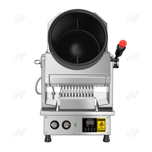 Cuisine restaurant utilisant une cuisinière à gaz Gaz naturel Gaz de pétrole Machine de cuisson Cuisinière automatique <span class=keywords><strong>Robot</strong></span> de cuisine - Product Image 1
