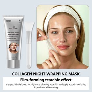 Masque facial OEM <span class=keywords><strong>Hydro</strong></span> Bio Collagène Moléculaire Anti-rides, Éclaircissant et Hydratant, au Collagène Véritable et Profond - Product Image 6