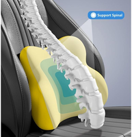 Meilunmei – Coussin de siège souple et support lombaire en mousse de haute qualité pour appuie-tête de voiture – Accessoires automobiles professionnels