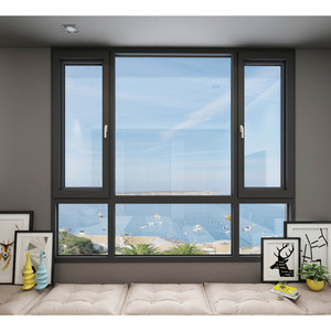 Ventanas abatibles de doble acristalamiento con marco de aluminio de rotura térmica CBMMART con certificado NFRC - Product Image 3