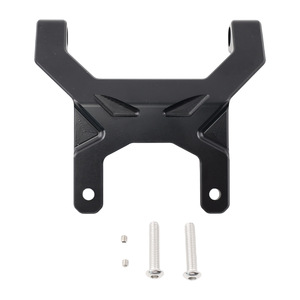 Aluminum Alloy Instrument Panel <b>Bracket</b> For Yamaha Tenere 700 Xtz700 Dual Sport Motorcycle Front Mounting <b>Black</b> - Product Image 3