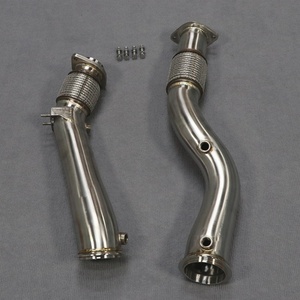 Powerful Reducing Exhaust Downpipes Exhaust Pipes for BMW X3M X4M F97 F98 S58B30A 3.0T 2019-2022 - Product Image 3