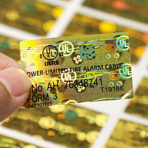 Custom <span class=keywords><strong>Qr</strong></span> Code Zelfklevende Sticker Holografische Regenboog Film Label Anti-Namaak Feature Mascara Tandpasta Supermarkt Pruiken - Product Image 4