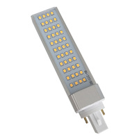 Ampoule LED Dimmable E27 G24 G24D G24Q à insertion horizontale, 2 broches 4 broches, 12V 120V 230V 5W 7W 10W 13W OEM