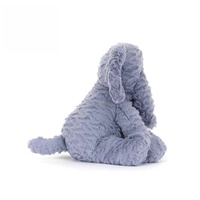 Jelly Cat UK - Poupée en peluche courte en forme d'éléphant aux cheveux ondulés, série Comfort Doll, cadeau de Noël ou d'anniversaire, 23 cm, sans rembourrage, à partir de 14 ans