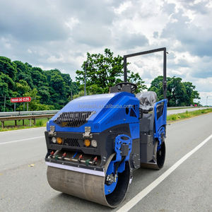 Rodillo Compactador Vibratorio Hidráulico HOMACH HM1500 de 1.5 Toneladas (1500 KG) Más Vendido, con Certificación EPA y Motor KUBOTA - Product Image 5