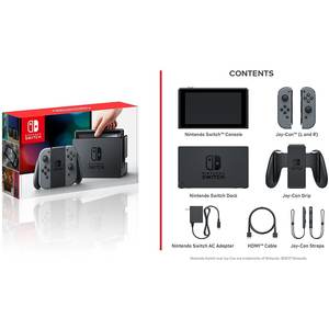ชุด Joy-CON สำหรับ <span class=keywords><strong>Nintendo</strong></span> <span class=keywords><strong>Switch</strong></span> ขนาด32GB คอนโซลสีเทาสำหรับ <span class=keywords><strong>Super</strong></span> <span class=keywords><strong>Mario</strong></span> Party <span class=keywords><strong>Mario</strong></span> Kart 8 Deluxe พวงมาลัยสีน้ำเงิน/แดง-7นิ้ว - Product Image 2