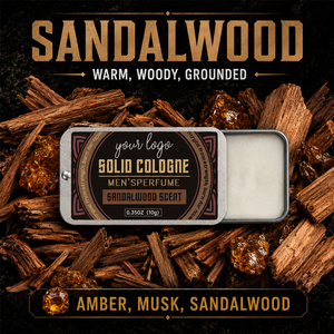 Portable Design Sweat Freshening Warm Smell Woody No Residue Long Lasting Fragrance Give Off Man Charm Sandalwood Solid <b>Perfume</b> - Product Image 1