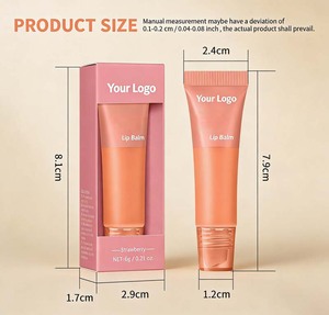 <span class=keywords><strong>Baume</strong></span> à lèvres naturel repulpant au goût fruité, à la cire d'abeille, hydratant végétalien en gros, marque privée - Product Image 2