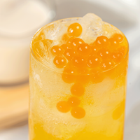 Hot Selling Popping Fruit Gearomatiseerde Boba Top Kwaliteit Passievrucht Popping Parels