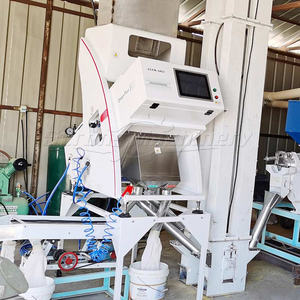 Rice Color Sorter Machine High Efficiency Full Color <b>Camera</b> 0.4-0.8T/H Capacity 99% Accuracy Automatic Mode 50 Groups Memory - Product Image 2