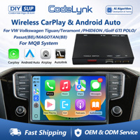 CodeLynk Lecteur DVD de voiture, décodeur CarPlay sans fil pour Volkswagen Golf Skoda système MIB/MIB2, Android Auto sans fil, Airplay