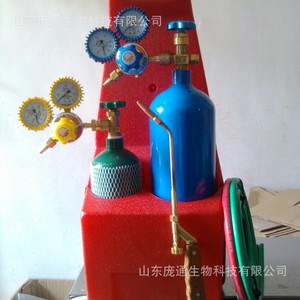 Kit de torche de soudage et de découpe portable en laiton, directement de l'usine, avec outils à oxygène-propane de 4 L, pistolet de soudage au gaz - Product Image 2
