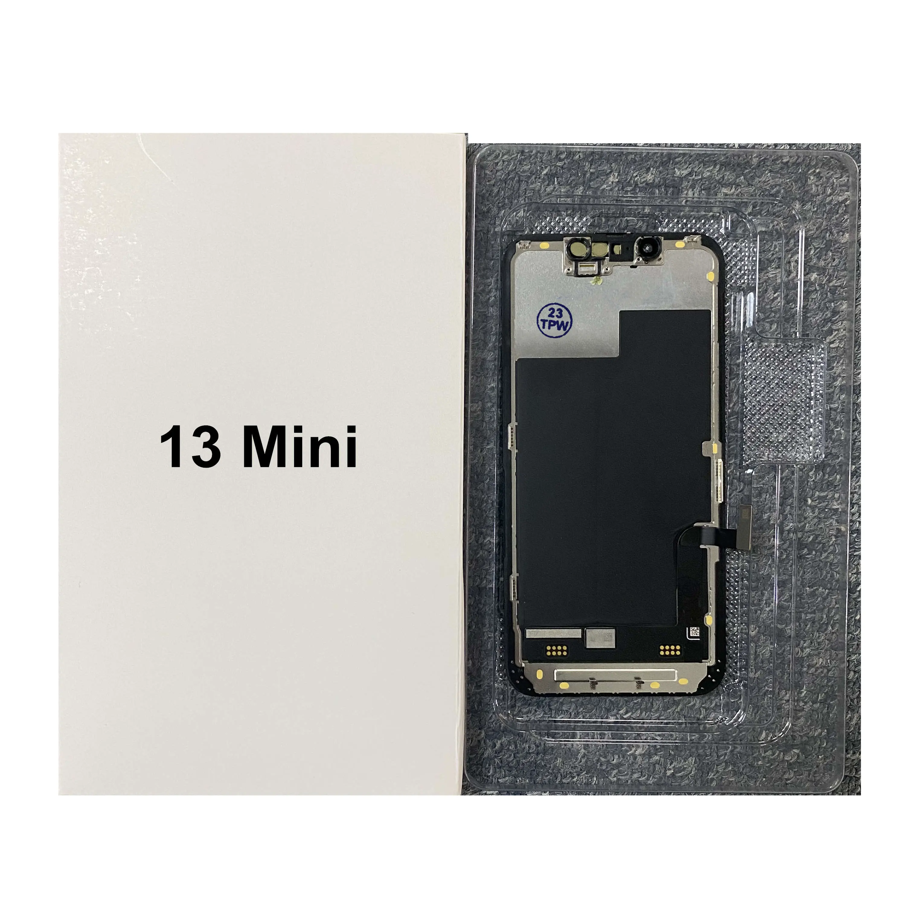 OEM черный Pantalla мягкий oed ЖК-дисплей для iPhone 13 Mini LCD сенсорный экран дигитайзер LCD Замена внешнего стекла для iPhone 13 Mini