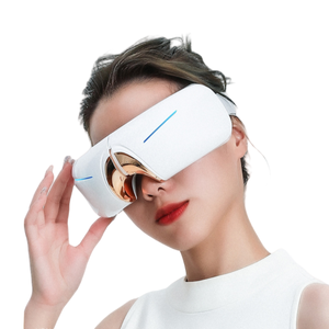 Venta de fábrica, masajeador de ojos eléctrico de compresión de aire con calefacción, 5 modos, carga tipo C y música para relajación ocular - Product Image 1