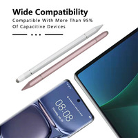 Venta al por Mayor de Lápiz Óptico Pasivo Universal 3 en 1 Ksentry KS-P938 para Pantallas Táctiles de Tabletas, con Tapa Magnética, Fuerte Adsorción Magnética, Sin Retraso