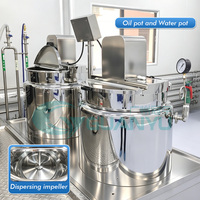 Équipement de Réacteur Chimique Émulsifiant à Cisaillement Élevé Sous Vide pour la Production de Savon Liquide, Lessive et Shampoing en Ligne de Production