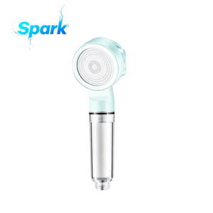 <span class=keywords><strong>Bandeau</strong></span> <span class=keywords><strong>de</strong></span> douche filtrant avec élément filtrant visible, idéal pour les soins <span class=keywords><strong>de</strong></span> la peau et des bains sains dans les appartements et maisons modernes - Product Image 1