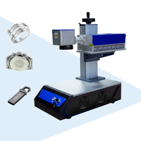 Machine de marquage laser UV à haute efficacité ARGUS, machine de gravure de logo 3D pour le métal, le plastique, le PVC, graveur laser