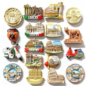 Imán de Resina Personalizado de Italia para Refrigerador, Recuerdo con Relieve 3D de la Fuente de Trevi en <span class=keywords><strong>Roma</strong></span>, para Regalo Promocional de Viajes - Product Image 1