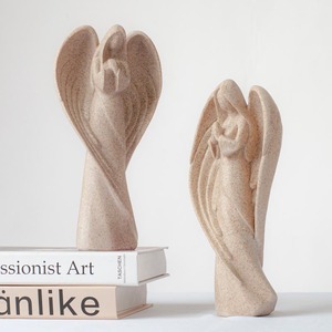 Cross-border <strong>Angel</strong> Ornaments Home Decor Resin Crafts Sculpture Made in China for Weddings Birthdays Housewarming &amp; Parties - Product Image 2