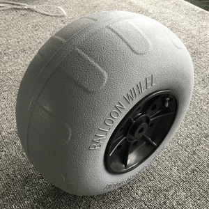 Carrito de Playa Plegable con Ruedas Inflables de PVC Gris de <span class=keywords><strong>12</strong></span> Pulgadas, con Rodamientos, para Pesca, Kayak, Precio de Fábrica - Product Image 3